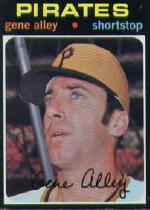 1971 Topps Baseball Cards      416     Gene Alley